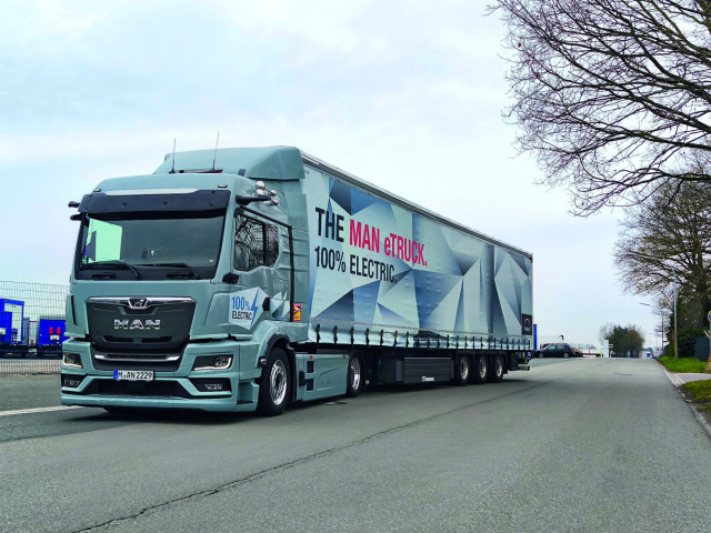 Con el MAN eTruck de París a Berlín Con el MAN eTruck de París a Berlín