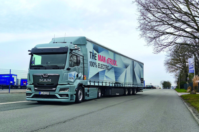 Con el MAN eTruck de París a Berlín Con el MAN eTruck de París a Berlín