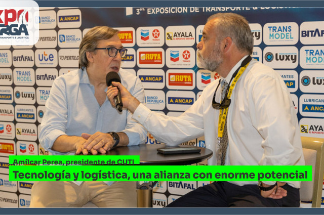 Amílcar Perea, presidente de CUTI, en ExpoCarga 2025: Tecnología y logística, una alianza con enorme potencial
