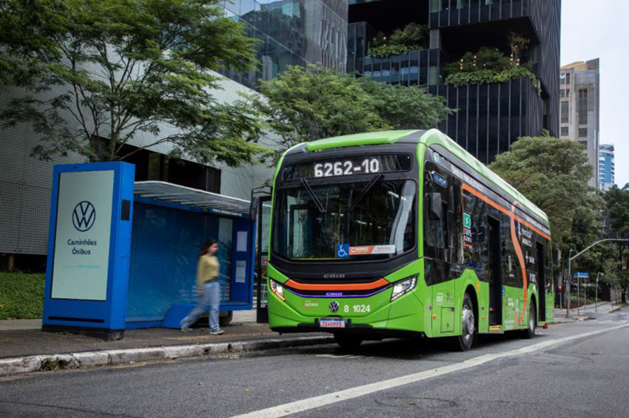 Volkswagen Camiones y Buses prueba el e-Volksbus en São Paulo