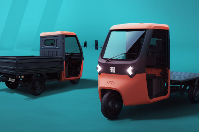 FIAT Professional desencadena una revolución de la micromovilidad: TRIS es el primer vehículo eléctrico de tres ruedas de FIAT para el reparto sostenible B2B de última milla