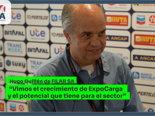 Hugo Guillén de FILAR SA: “Vimos el crecimiento de ExpoCarga y el potencial que tiene para el sector”
