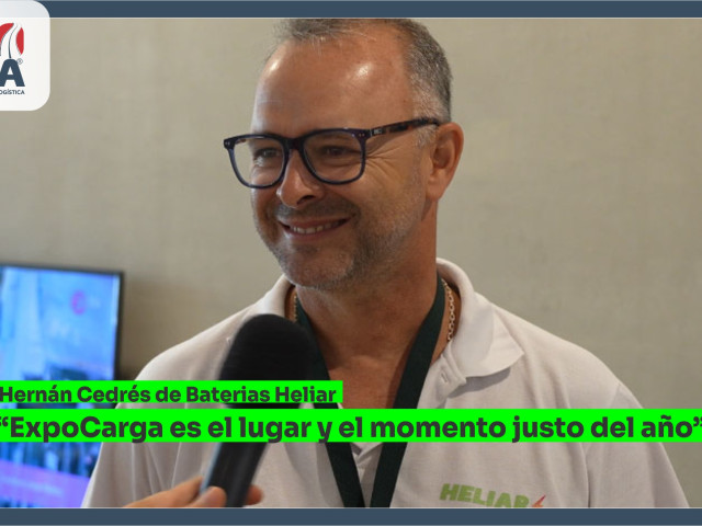 Hernán Cedrés destacó la presencia de Heliar: “ExpoCarga es el lugar y el momento justo del año