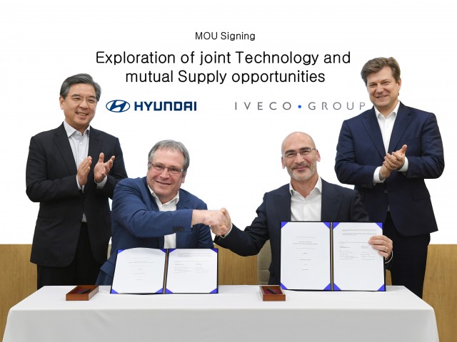 Iveco Group y Hyundai Motor Company firman un Memorando de Entendimiento para explorar una futura colaboración Iveco Group y Hyundai Motor Company firman un Memorando de Entendimiento para explorar una futura colaboración