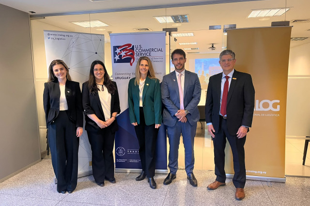 Embajada de EE.UU. y la DFC presentaron herramientas de financiamiento para el sector logístico uruguayo