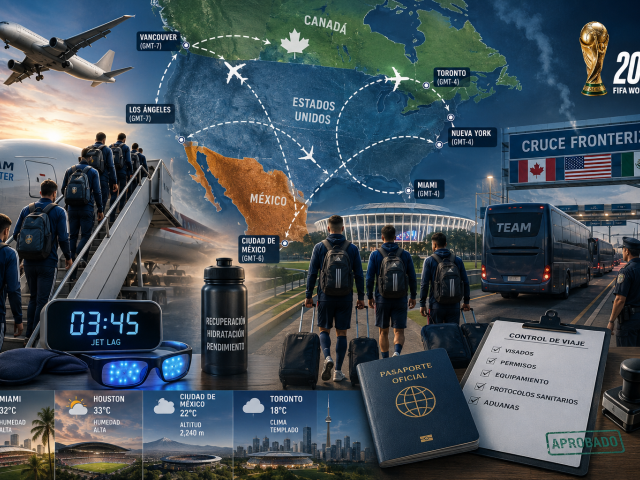 Desafíos Logísticos y de Viaje para los Equipos en la Copa Mundial 2026
