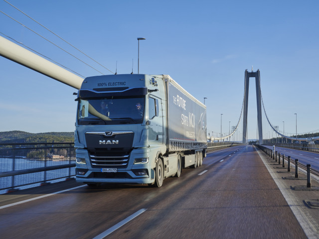 Los camiones eléctricos de MAN ya han recorrido 500 000 kilómetros en operaciones logísticas reales hasta la fecha
