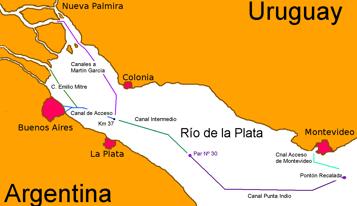 Comisión del Río de la Plata y empresa Boskalis firmaron en Buenos Aires contrato para dragar canal Martín García