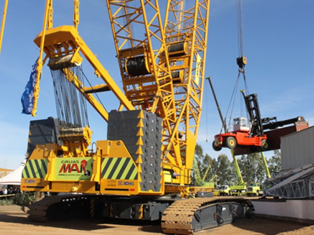 XCMG vendió la grúa más grande del país XCMG vendió la grúa más grande del país