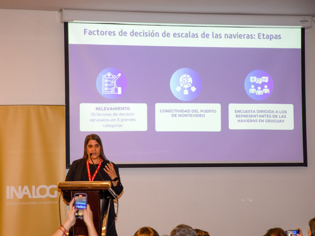 Cennave presentó estudio sobre factores de decisión de escala de las navieras en Montevideo