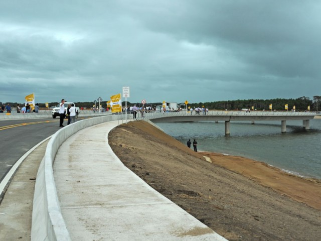 Puente de laguna Garzón permitirá un gran desarrollo de vastas zonas de Maldonado y Rocha (VIDEO) Puente de laguna Garzón permitirá un gran desarrollo de vastas zonas de Maldonado y Rocha (VIDEO)