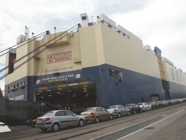 Analizan flexibilización para maniobras de automóviles en el puerto Analizan flexibilización para maniobras de automóviles en el puerto