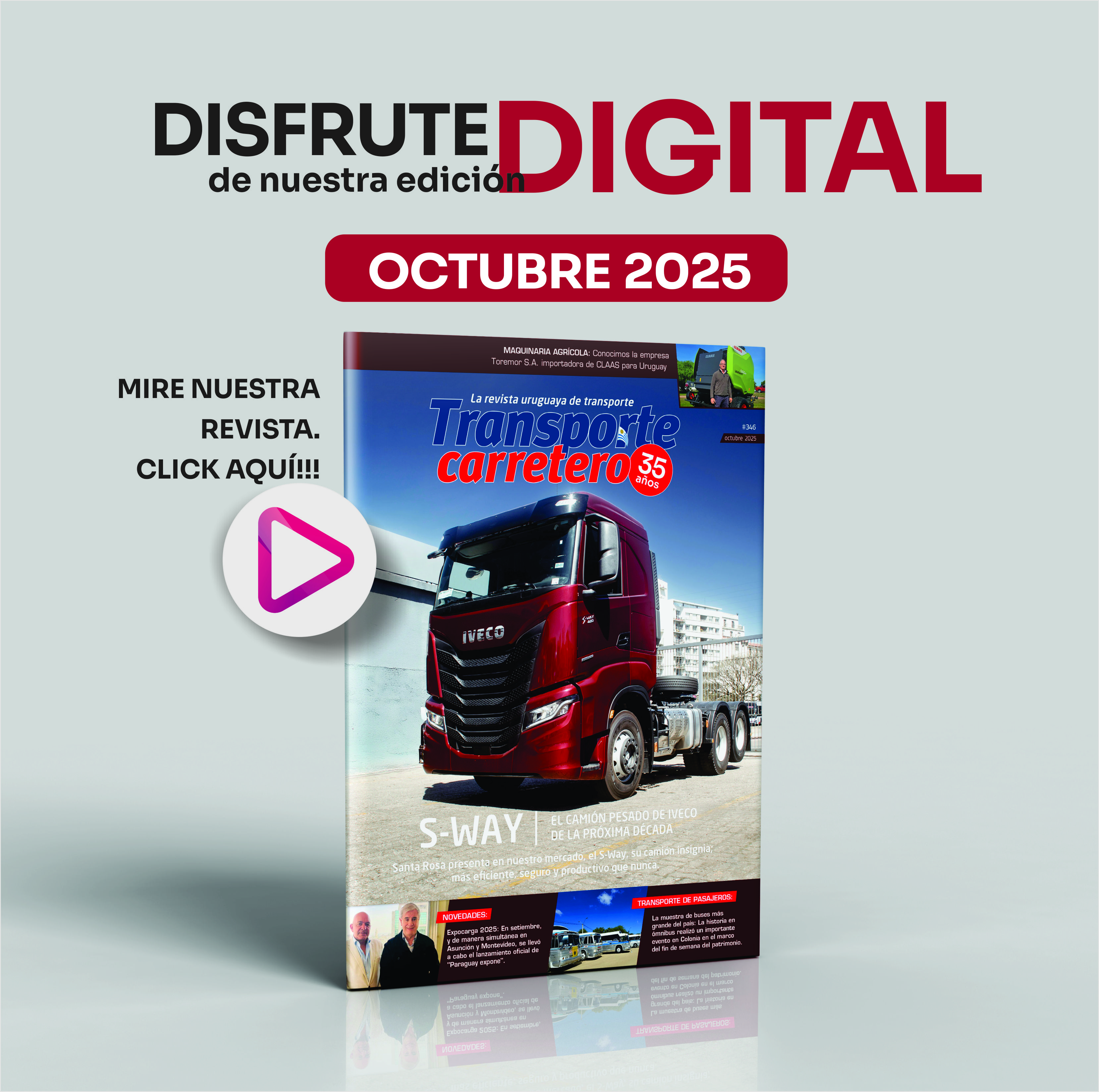Última Edición de Transporte Carretero - OCTUBRE 2025