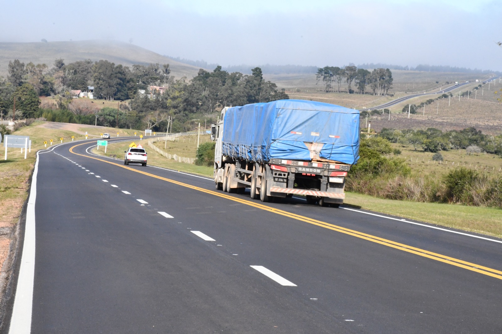 Transporte Carretero - Intercambiador en intersección de ruta 8 y ruta ...