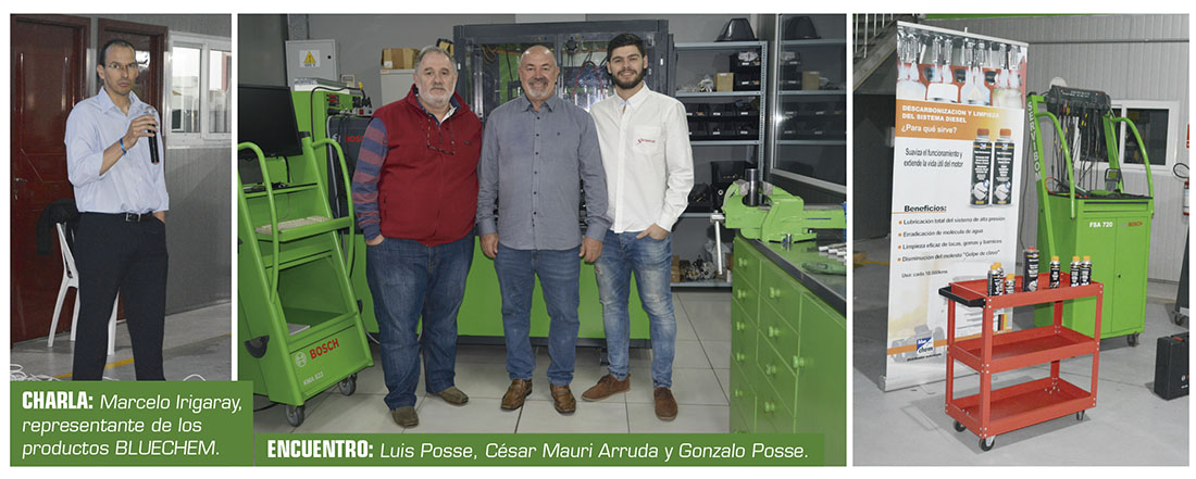 Se desarrolló importante charla técnica en Servibom Srl.