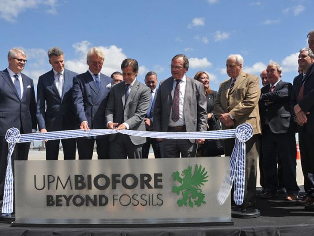 Se inauguró terminal de celulosa de UPM en el puerto de Montevideo Se inauguró terminal de celulosa de UPM en el puerto de Montevideo