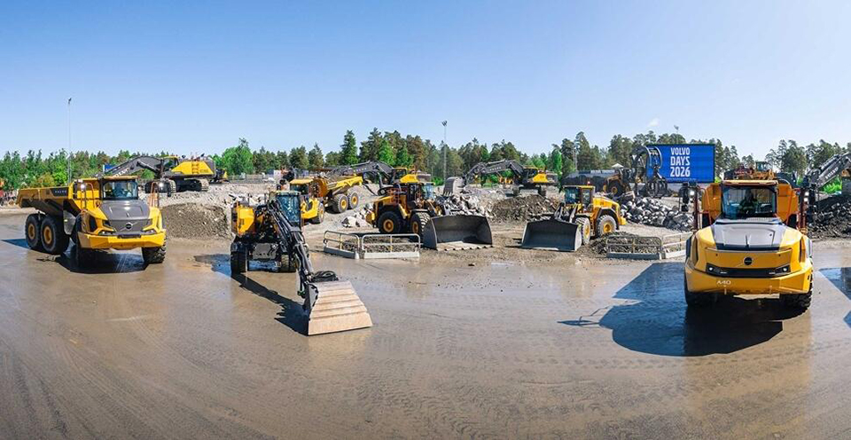 Volvo Construction Equipment presenta el impacto de una renovación sin precedentes en el mayor Volvo Days de todos los tiempos