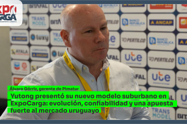 Yutong presentó su nuevo modelo suburbano en ExpoCarga: evolución, confiabilidad y una apuesta fuerte al mercado uruguayo